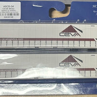 40CS-34a On Track Models - CEVA White Era:Mid 2000's to Current Container no 3NW925 & 3NW940