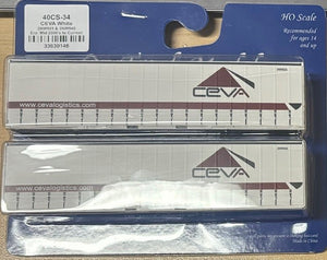 40CS-34a On Track Models - CEVA White Era:Mid 2000's to Current Container no 3NW925 & 3NW940