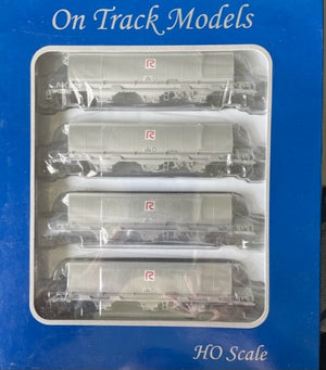 CH COAL HOPPER NSWR pack CH-5,   (Pack of 4) On Track Models: 2nd Hand -