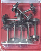 WHEELS DISC - 25mm axles X 10.5mm dia, Disc Wheels, pack of 8, HO : Casula Hobbies