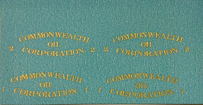 Ozzy NSWGR Decals - Commonweath Oil Corporation