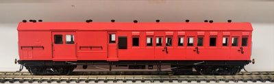 PRE ORDER - HCX 1187 Mansard Roof, Indian Red, No Lining, Dark Grey Mansard Roof - Casula Hobbies Model Railways