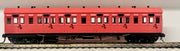 PRE ORDER - CX03 Mansard Roof, Indian Red, with Single Line, Dark Grey Mansard Roof no door ventilators - Casula Hobbies Model Railways