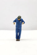 Andlan Models -UNPAINTED AIM-D17-87 HO Driver (20 Class driver standing in doorway looking out)