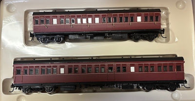 2nd Hand - LFX/ACX Indian Red NSWGR Pass, Cars Pack #F6 - Austrains Models