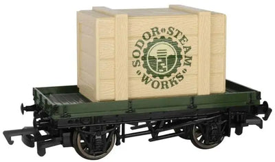 THOMAS & FRIENDS™, - 1 Plank wagon with Sodor Steam Works Crate