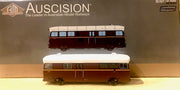 2nd Hand - Auscision Models - NSWGR Pay Bus Indian Red with Coat of Arms FP11