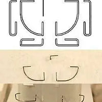 CAL-SCALE 190-529 - RS Corner Grabs .012 Wire 8pcs