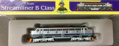 B Class Burnie Baker Livery B61 Vic Railways LOCOMOTIVE, GOPHER MODEL N Scale.