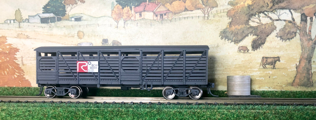 BCW 30394 NSWR CATTLE WAGON HO ( Group B) NEW CONDITION selling as 2nd Hand - COLUMBIA MODEL