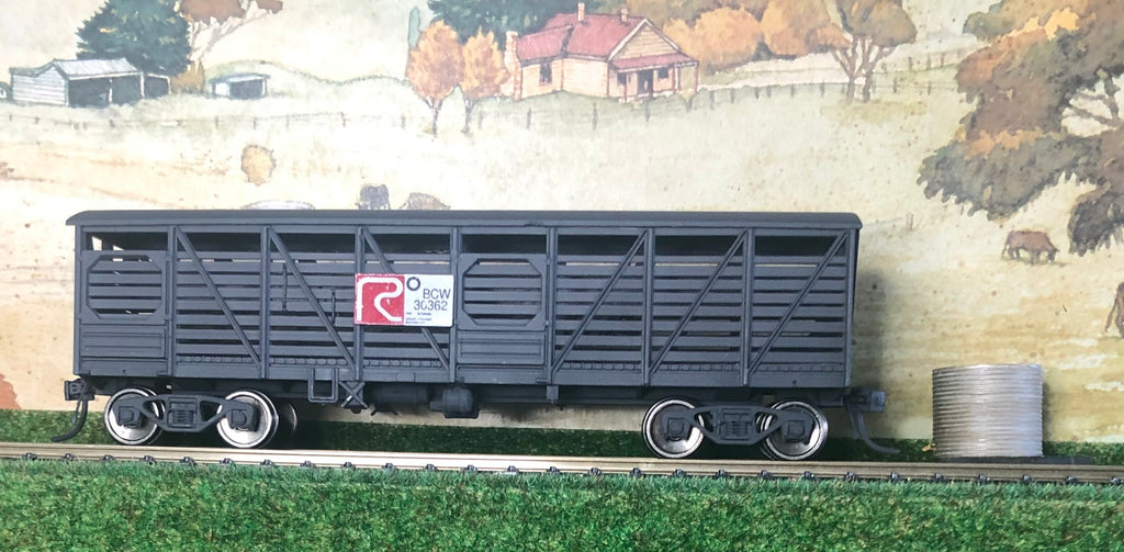 BCW 30362 NSWR CATTLE WAGON HO ( Group B) NEW CONDITION selling as 2nd Hand - COLUMBIA MODEL