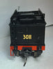 C30T - 3047 : "SATURATED" LOCOMOTIVE WITH BOGIE TENDER  BLACK MODEL;  WOMBAT MODELS