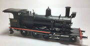 C30T - 3047 : "SATURATED" LOCOMOTIVE WITH BOGIE TENDER  BLACK MODEL;  WOMBAT MODELS