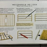 Wheat Field kit, HO BUSCH #1204 - plastic injection kit.