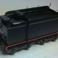 C30T - 3047 : "SATURATED" LOCOMOTIVE WITH BOGIE TENDER  BLACK MODEL;  WOMBAT MODELS