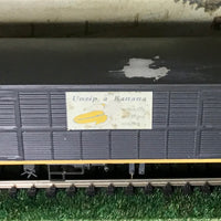 NLBX 29478 NSWR Banana Louvre Van - has underbody detailing, has KD couplers, metal wheels, built model, paint work needs attention small weathering selling as is, - AR KITS 2nd hand *