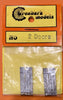 Ironbark Models HO pk of 2 Doors