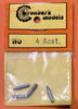 Ironbark Models HO pk of 4 Acet,  Bottles