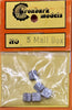 Ironbark Models HO pk of 5 Mail Box's