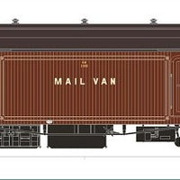 SDS Models:04 - KB Mail Van - 1950/60s Indian Red