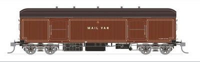 SDS Models:04 - KB Mail Van - 1950/60s Indian Red