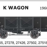 K Wagon 011 - SDS - K Wagon 1960 - 5 pack