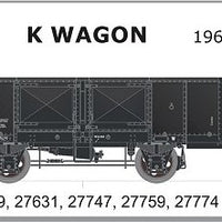 K Wagon 012 - SDS - K Wagon 1960 - 5 pack