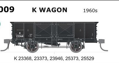 K Wagon 009 - SDS - K Wagon 1960 - 5 pack