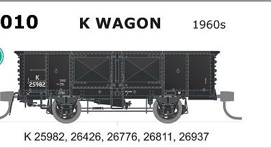 K Wagon 010 - SDS - K Wagon 1960 - 5 pack