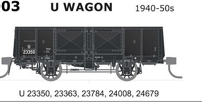 K Wagon 003 - SDS - U Wagon 1940-50s