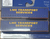 40CS-39a On Track Models - LME Transport Era:Mid 1900's Container no 3NW830 & 3NW946