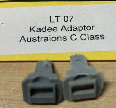 KADEE ADAPTOR AUSTRAINS C  CLASS, Sydney Hobbies un-painted (1 Pair)