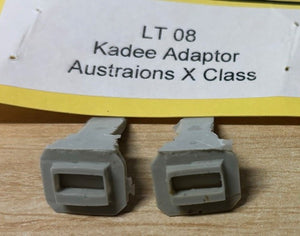 KADEE ADAPTOR AUSTRAINS X CLASS, Sydney Hobbies un-painted (1 Pair)