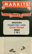 GRUB SCREW 10BA SHORT (10) - ROMFORD MARKITS * MGGRUB/S *  **