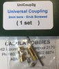 UNIVERSAL COUPLING 2.0 mm bore with grub screw (1 set) #UniCoup2g- MARKITS *