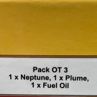 4 WHEEL TANKERS from Austrains Basix 3 PACK SET - Neptune,+ Plume,+ Fuel Oil  - Fuel Tankers Pack OT 3 -