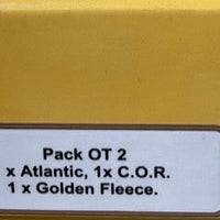 4 WHEEL TANKERS from Austrains Basix 3 PACK SET - Atlantic+ C.O.R.+ Golden Fleece -   Fuel Tankers Pack OT 2 -