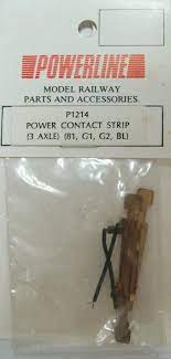 P1214 POWERLINE Parts Power Contact Strip (3 Axle) (81,G1,G2,BL)