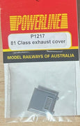 P1217 POWERLINE Parts 81 Class Exhaust Cover
