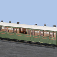 Peco - Narrow Gauge - Centre Observation Coach SR Livery