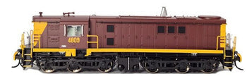 4809 DCC SOUND REV, INDIAN RED, PR481A-3-09 NSWGR Reverse 48 Class Mk1 "POWERLINE" - PR481A-3-09