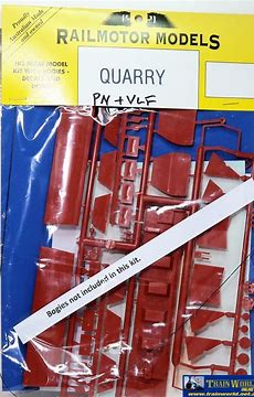 Railmotor Models - Quarry PN & VLF decals included