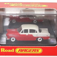 Road Ragers : R073 1:87 FC Special Sedan - Flame Red-India Ivory -  HO Car. die-cast R073