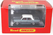 R074 EH HO-1:87 Holden Premier Sedan - Portsea Blue-Fowlers White -  HO Car. die-cast R074 Road Ragers - Cooee Classic