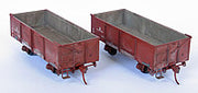 R28 Vic Railway Riveted IZ/RY Dual Combination kit for two wagons - includes etched parts. KIT - STEAM ERA MODELS