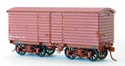 R9D - VR- UB Bogie Louvre Van with swing motion diamond frame bogie 1955-1960 -  Steam Era Models