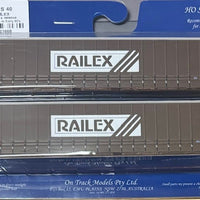 40CS-40 On Track Models - Railex ERA:1990's to Early 1990's 3NW830 & 3NW846