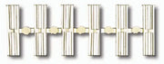 Atlas: #2538 PLASTIC INSULATING RAIL JOINERS, HO-CODE 80 N scale