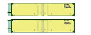 RC 003 : SDS: Containers; LRC 40' Refrigerated Banana Growers Federation Twin Pack