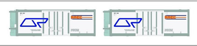 RC 007 : SDS: Containers; QRC 25' Refrigerated Large QR Logo Twin Pack